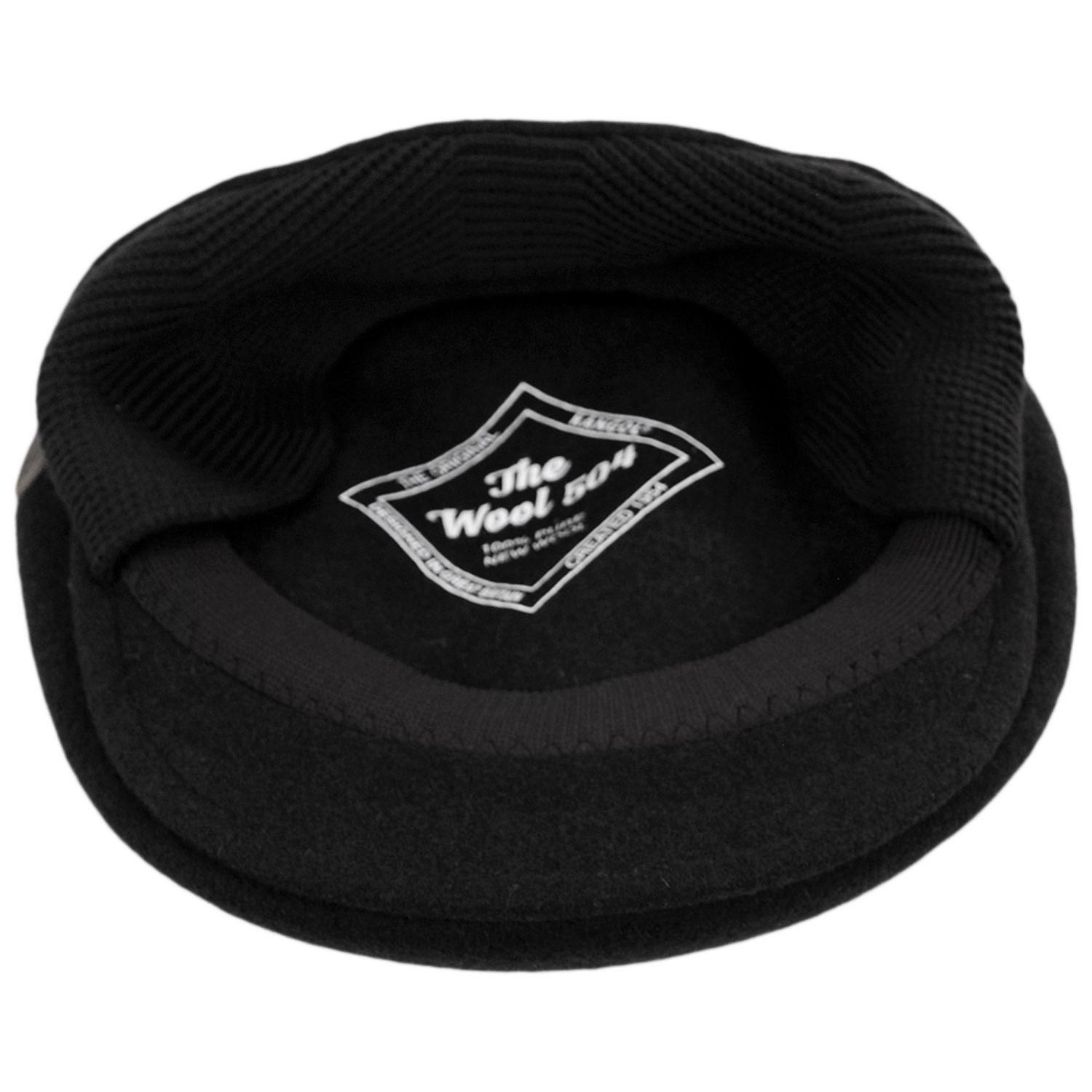 Kangol | Wool 504 Earflap Ivy Cap | 160816 | under | BLACK