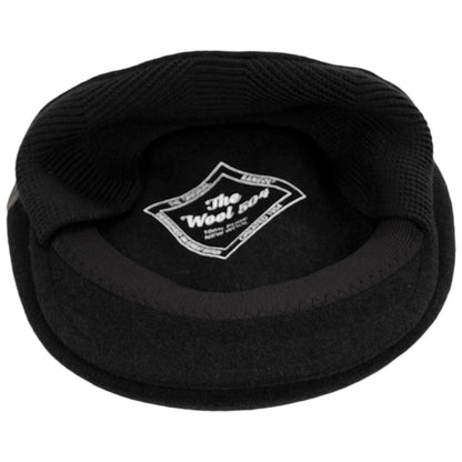 Kangol | Wool 504 Earflap Ivy Cap | 160816 | under | BLACK