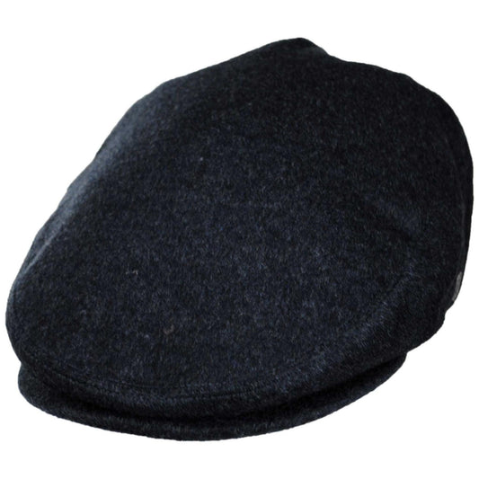 Jaxon Hats | Pure Wool Ivy Cap | 167768 | lead | CHARCOAL
