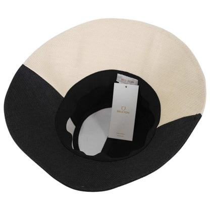 BRIXTON HATS | Harmony Toyo Straw Bucket Hat | 185558 | under | NATURAL/BLACK