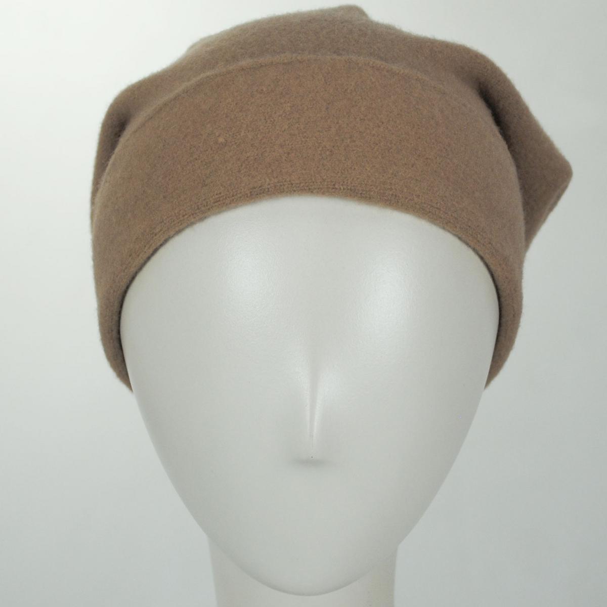 Wool Slouchy Beanie Hat