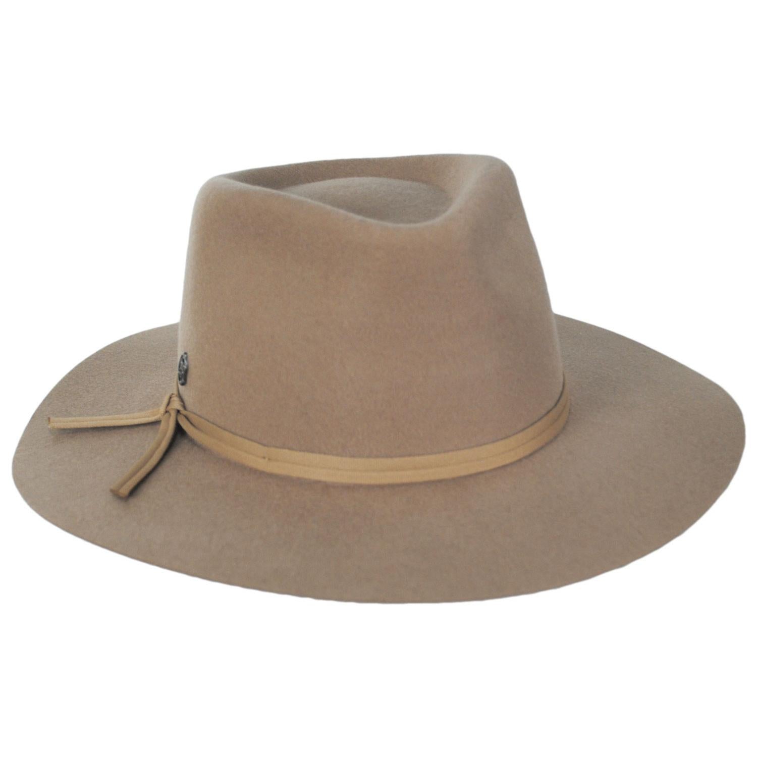 Biltmore | V.C. Whiskey Glass Wool Felt Rancher Fedora Hat | 130293 | lead | FAWN