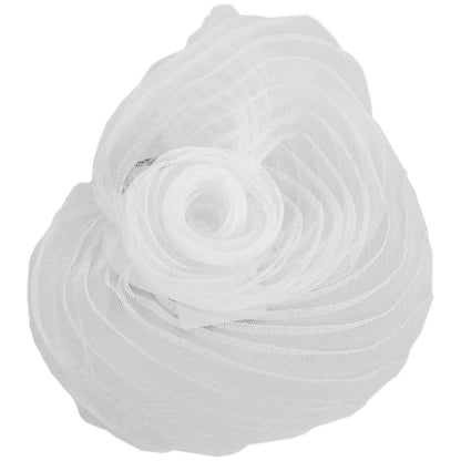 Kathy Jeanne | Fuego Horsehair Mesh Fascinator Hat | 122437 | lead | WHITE