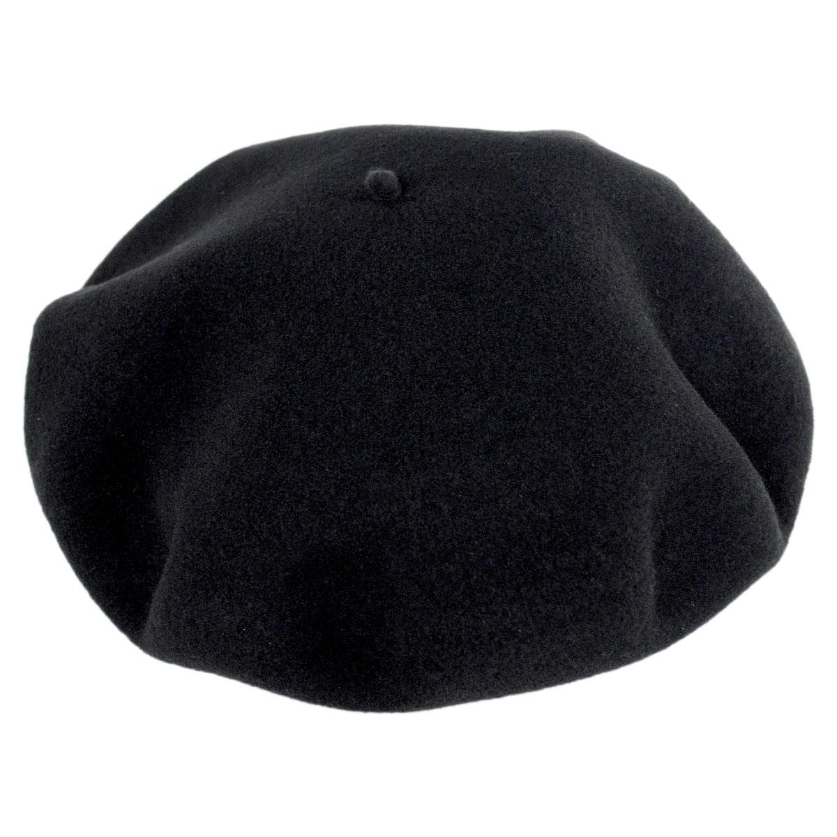 Hoquy | Hoquy Wool Basque Beret | 151050 | lead | NOIR