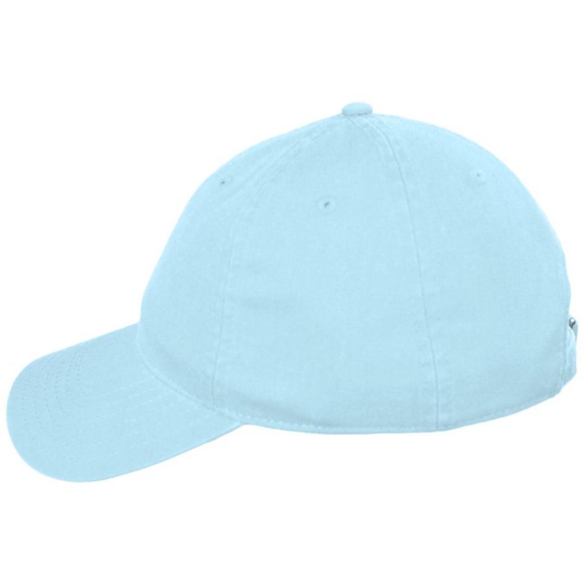 Otto | LoPro Washed Cotton Twill Strapback Baseball Cap Dad Hat | 201407 | profile | POWDER BLUE