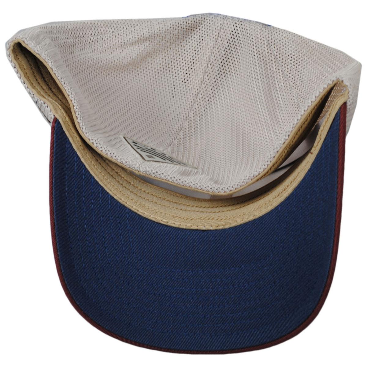 Columbia Sportswear | PHG Canine Flag Mesh Flexfit Fitted Baseball Cap | 400089 | under | RED ROCKS