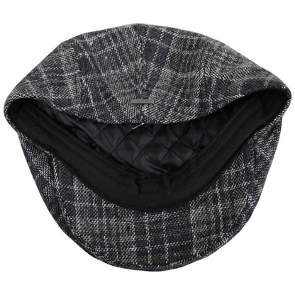 Dorfman Pacific | Alfie Plaid Ivy Cap | 160160 | under | BLACK