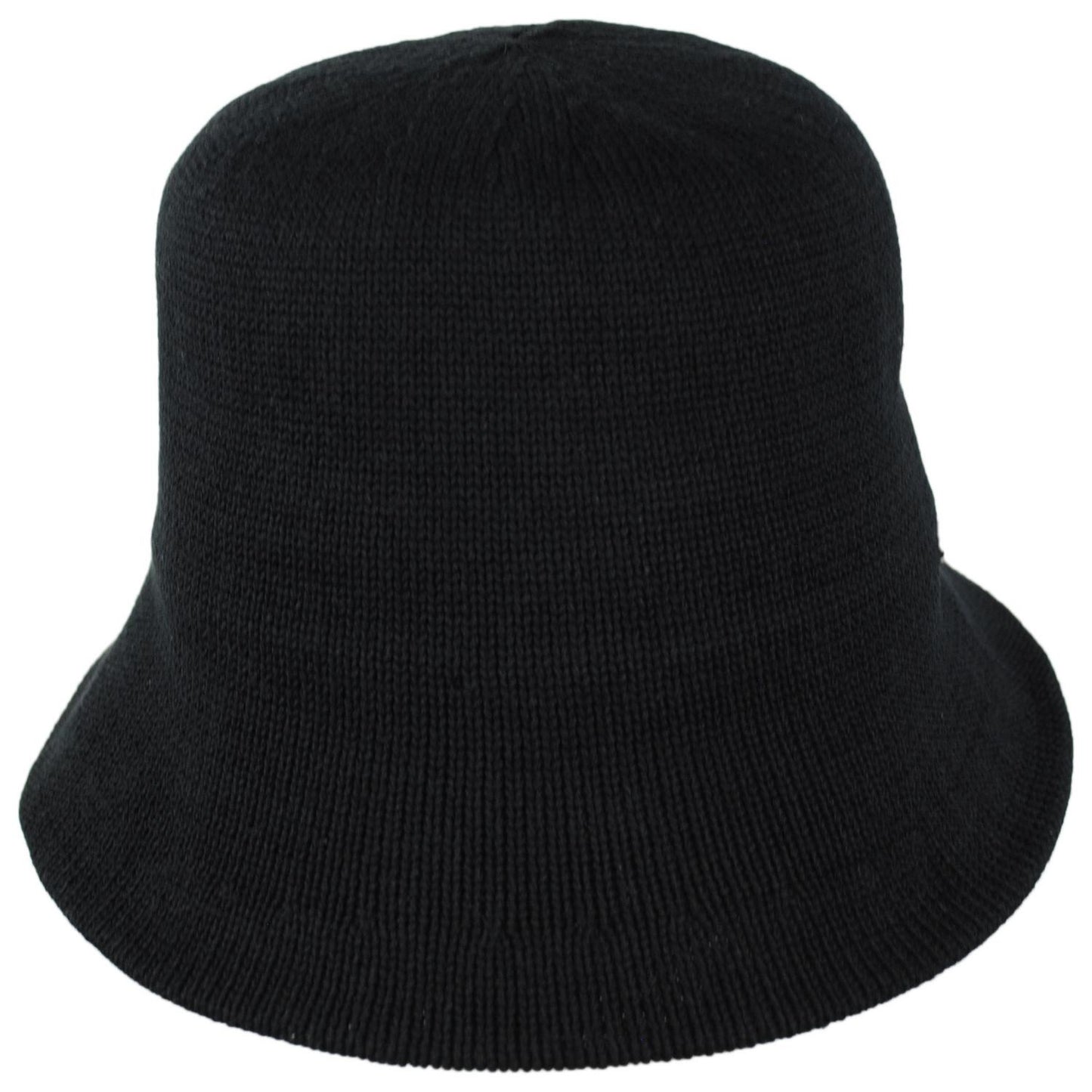 BRIXTON HATS | Redding Cotton Knit Bucket Hat | 185563 | front | BLACK