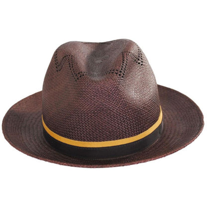 Bailey 1922 | Arion Panama Straw Fedora Hat | 127731 | front | OAK