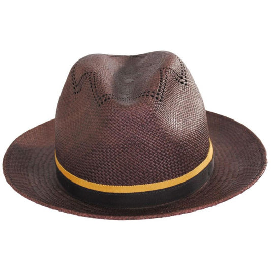 Bailey 1922 | Arion Panama Straw Fedora Hat | 127731 | front | OAK
