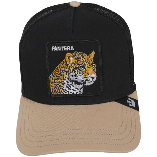 Goorin Bros | Pantera Mesh Trucker Snapback Baseball Cap | 200669 | front | BLACK