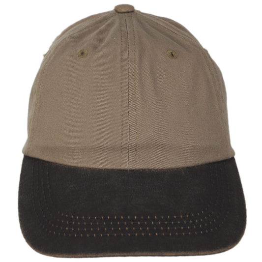 Dorfman Pacific | Weathered Cotton Bill Baseball Cap | 200191 | front | BRONZE