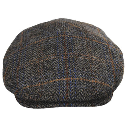 Bailey 1922 | Lou Wool Herringbone Plaid Ivy Cap | 167208 | front | OAK PLAID