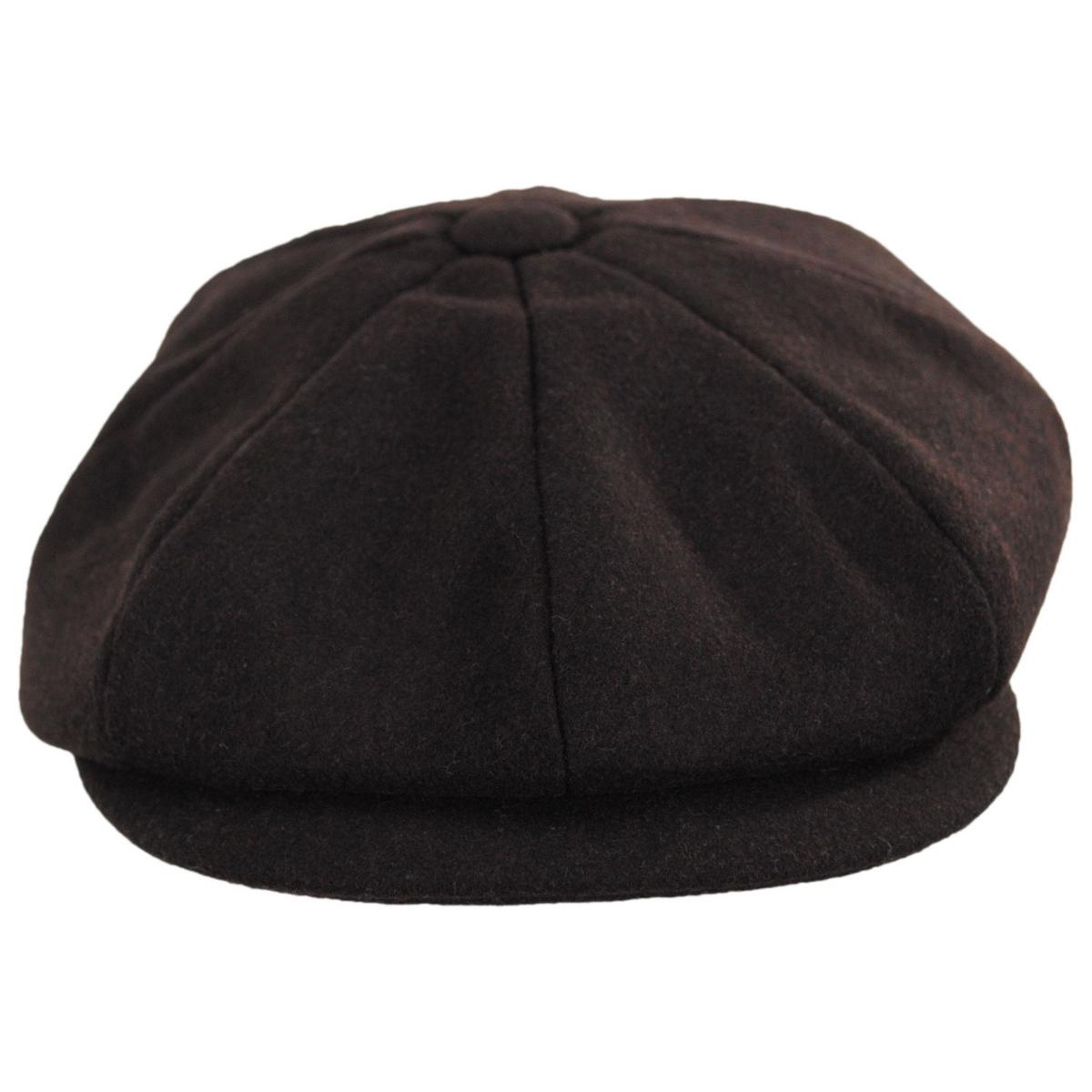 Wholesale Harlem Wool Blend Newsboy Cap B2B Pre-Pack