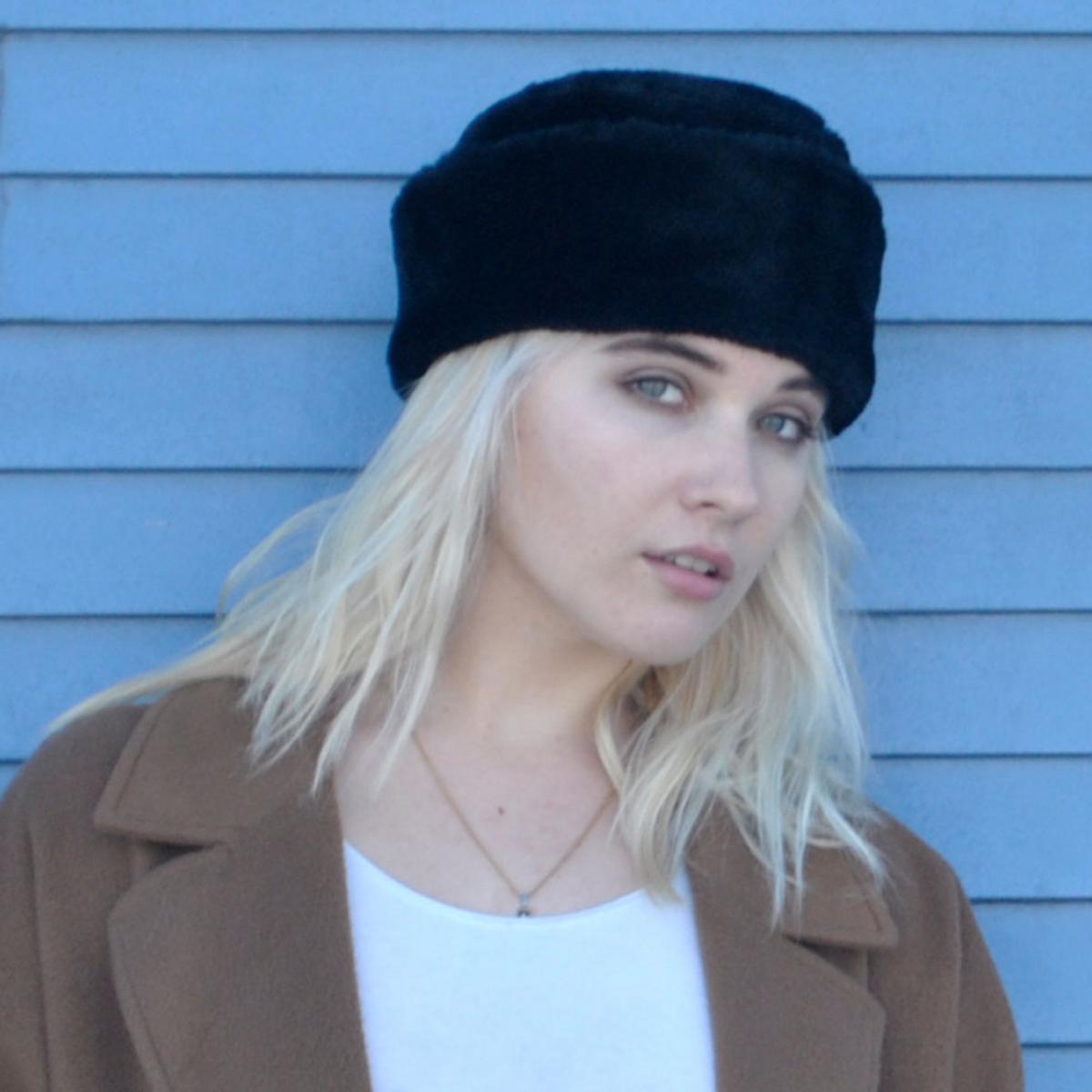 Jaxon Hats | Cossack Faux Fur Hat | 499984 | lsftwo | BLACK