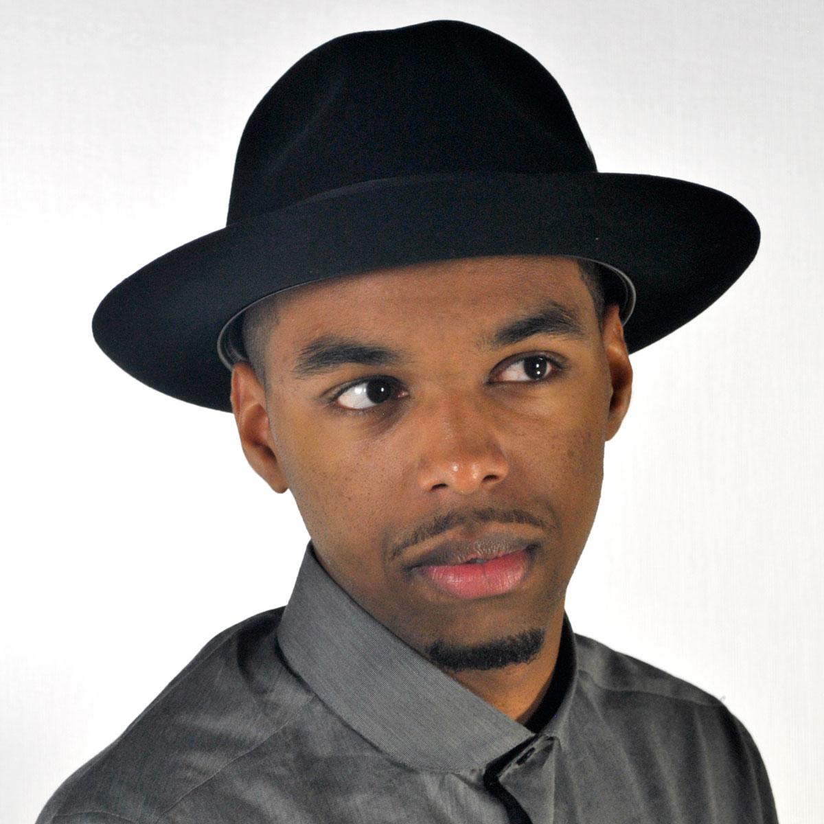 Stetson | Chatham Fur Felt Fedora Hat | 130610 | lsmthree | BLACK