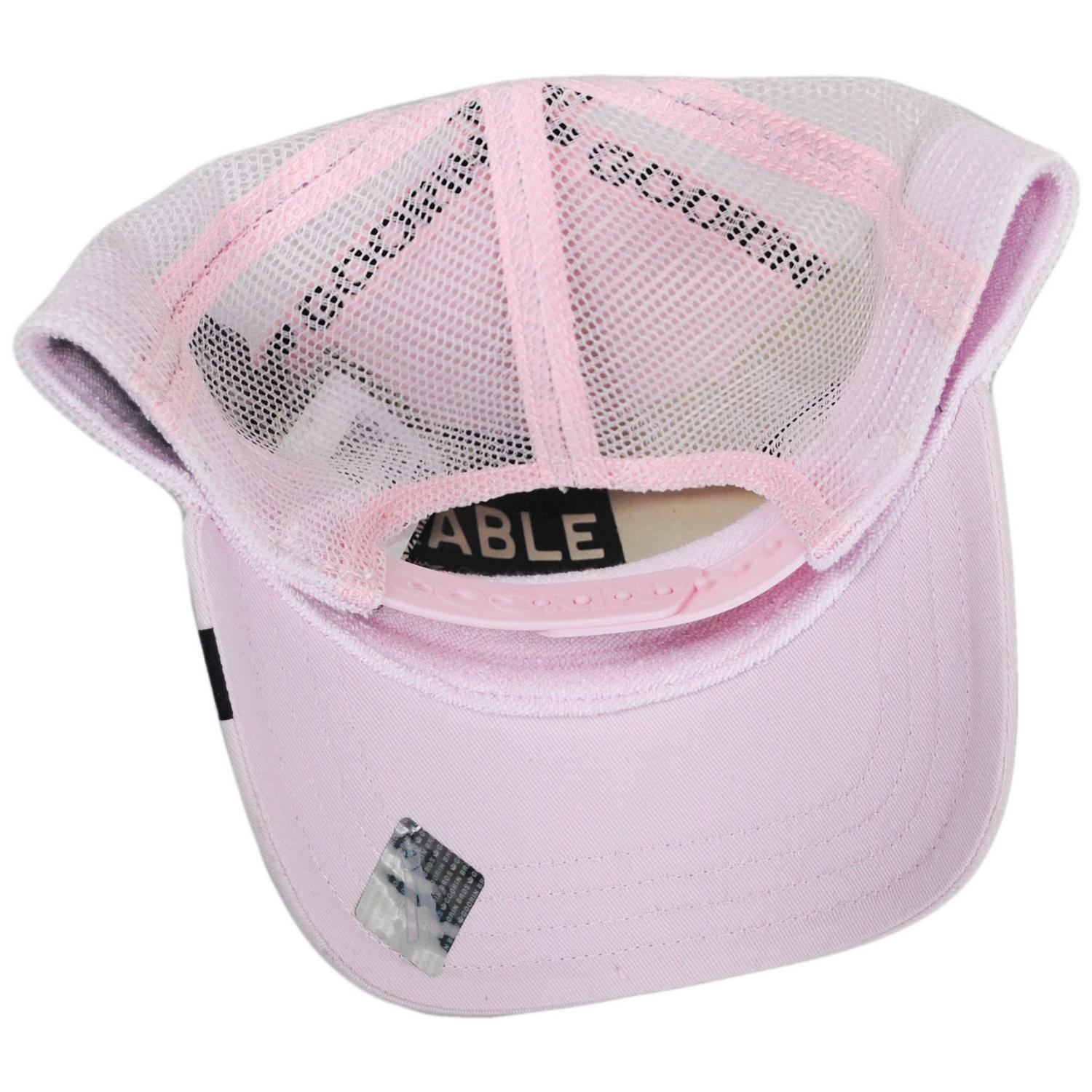 Goorin Bros | Mirage Bae Mesh Trucker Snapback Baseball Cap | 200834 | under | WHISPER