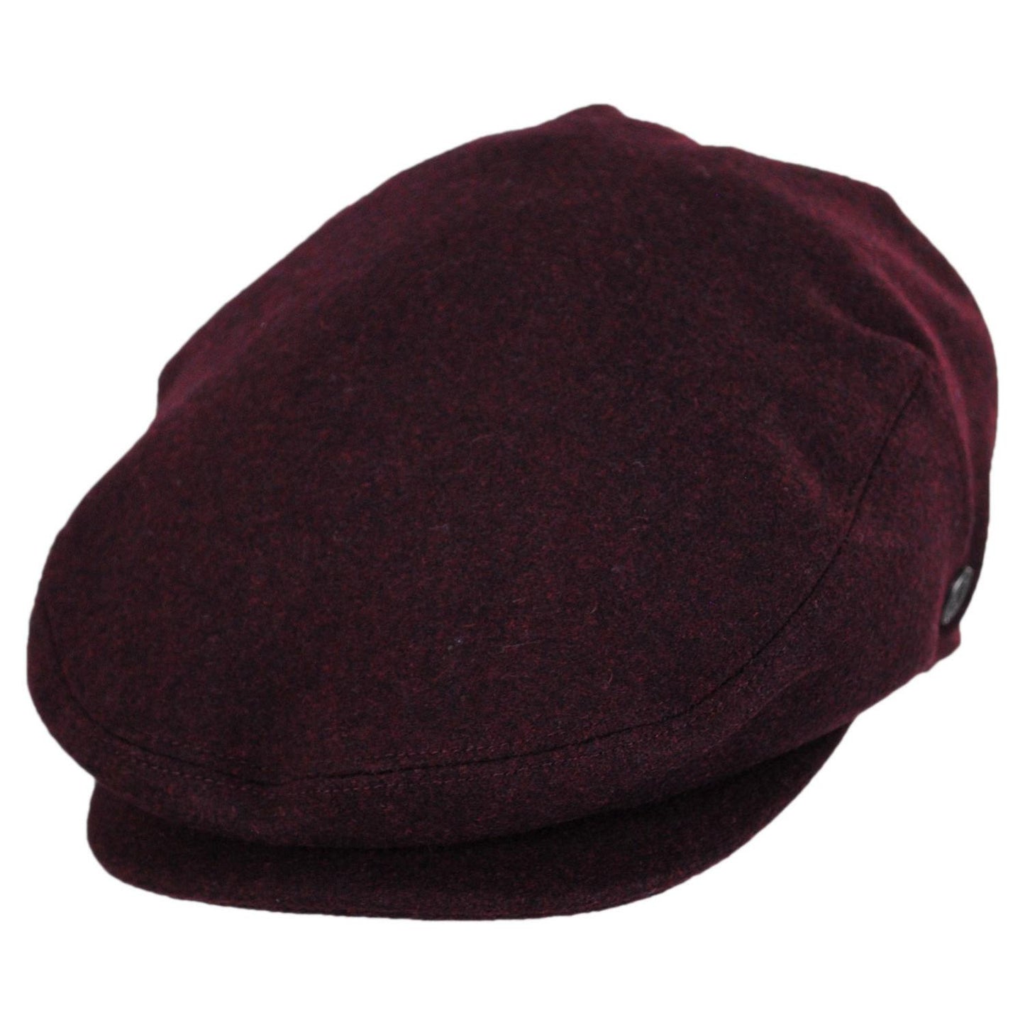 Jaxon Hats | Harlem Wool Blend Ivy Cap | 167733D | lead | BURGUNDY