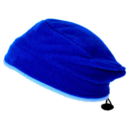 Village Hat Shop | Kid's Olympic Style Fleece Beret | 510005 | lead | BLUE/LIGHT BLUE