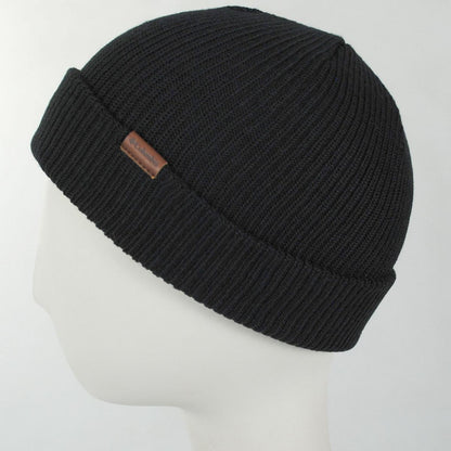 Columbia Sportswear | Portside Fisherman Beanie Hat | 500742 | profile | BLACK