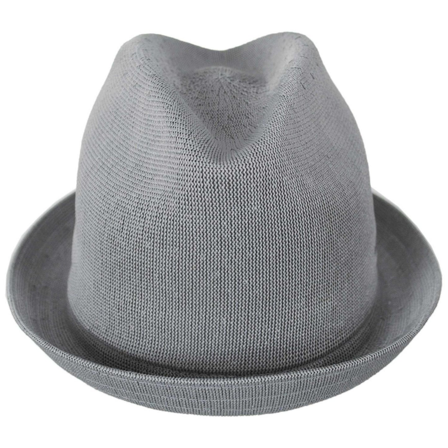 Kangol | Tropic Playa Stingy Brim Fedora Hat | 140518 | front | GREY