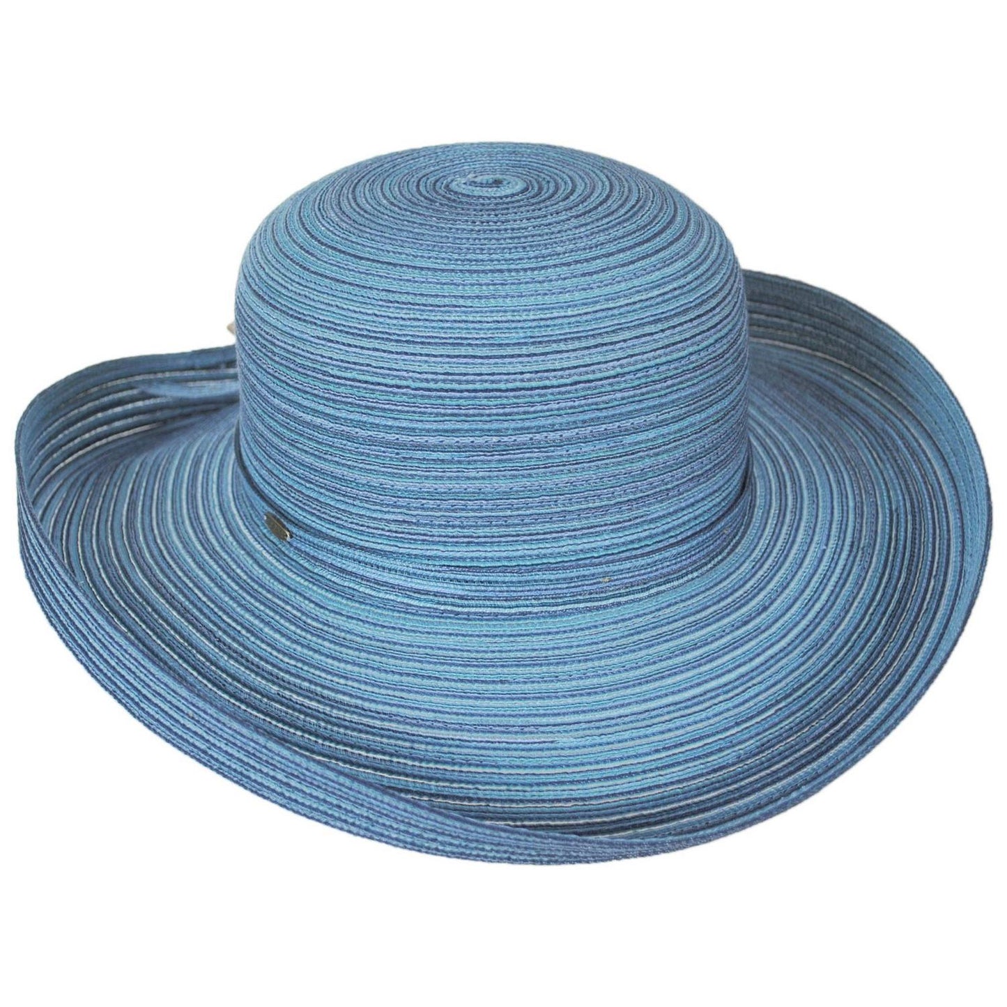Scala | Eden Poly Blend Roller Sun Hat | 101401 | lead | BLUE