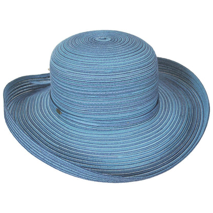 Scala | Eden Poly Blend Roller Sun Hat | 101401 | lead | BLUE
