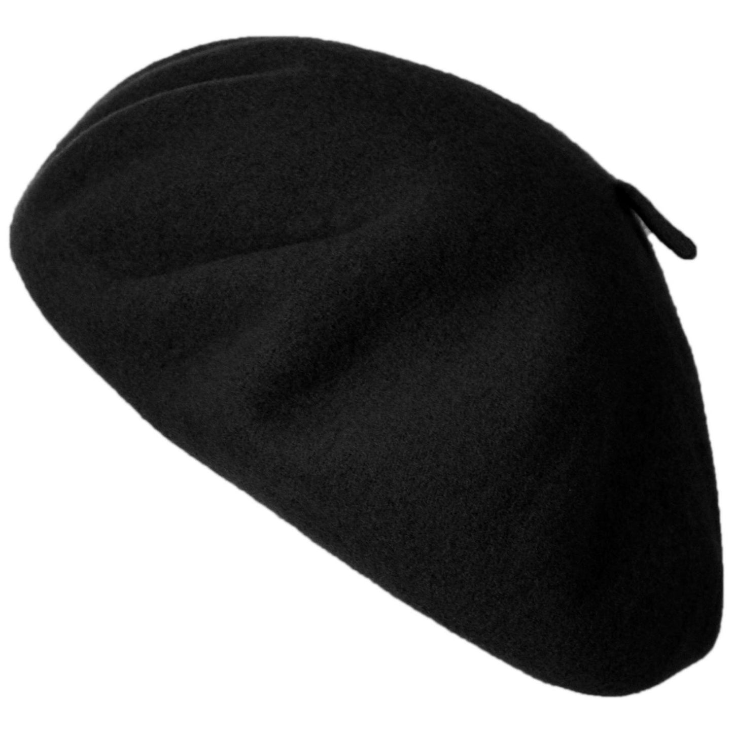 Kangol | Anglobasque Wool Beret | 150900 | lead | BLACK