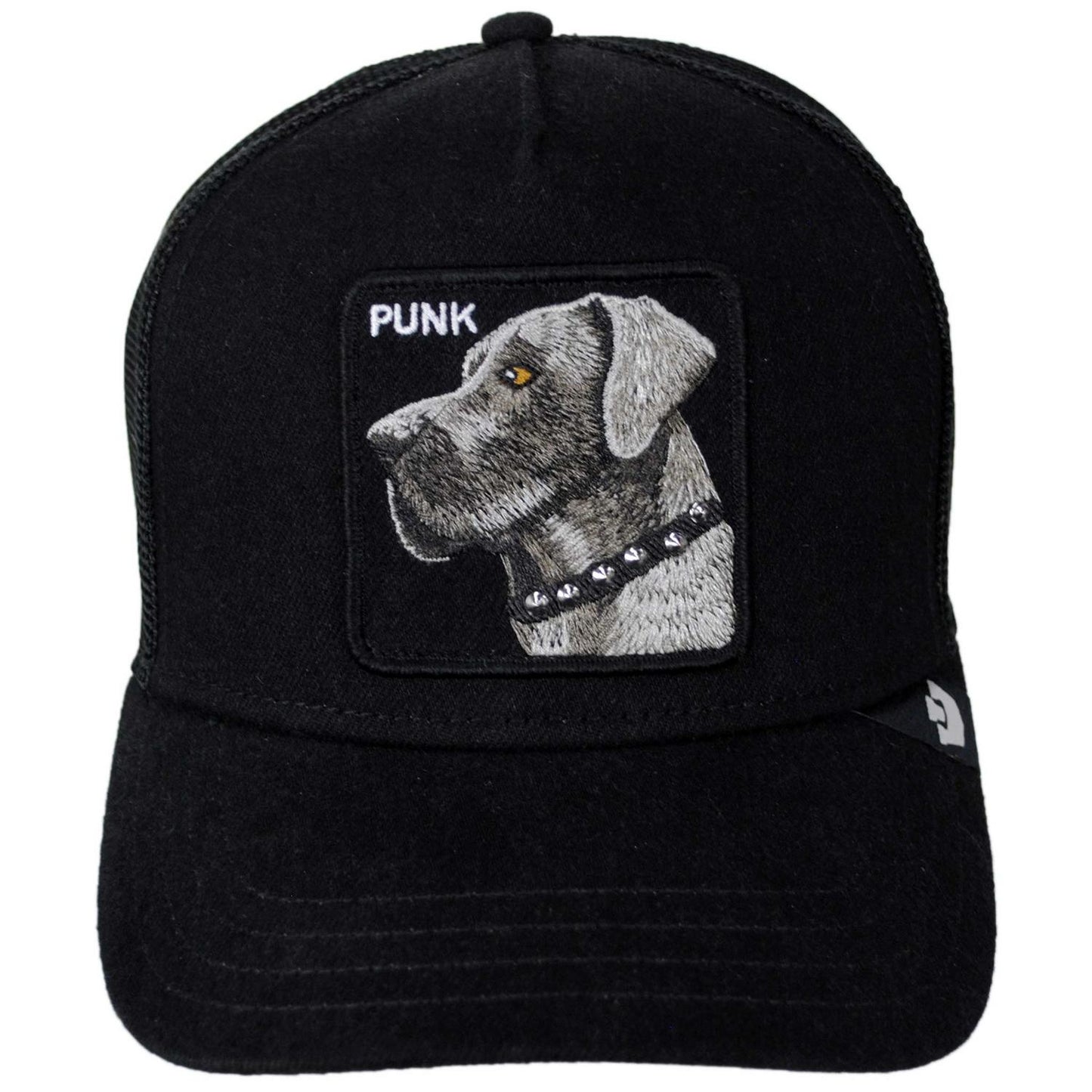 Goorin Bros | Punk Dawg Mesh Trucker Snapback Baseball Cap | 200772 | front | DARK DENIM
