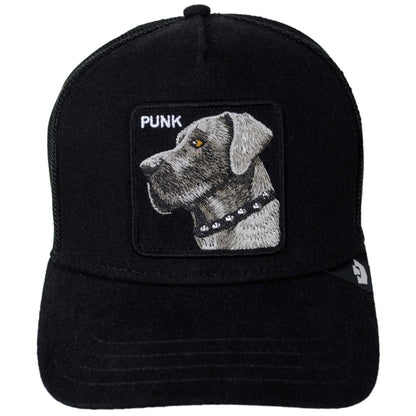 Goorin Bros | Punk Dawg Mesh Trucker Snapback Baseball Cap | 200772 | front | DARK DENIM
