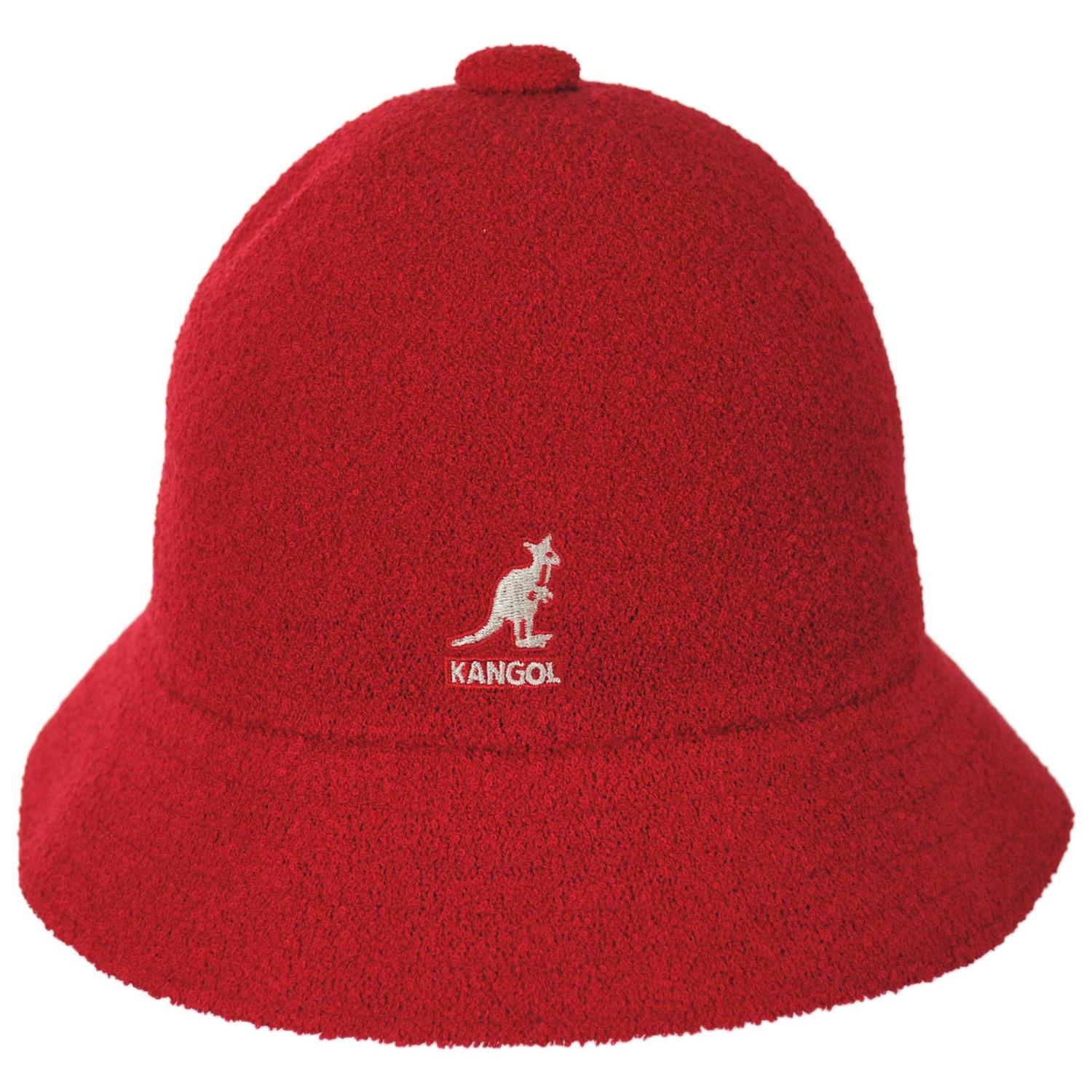 Kangol | Bermuda Casual Bucket Hat - Core | 185700 | front | SCARLET