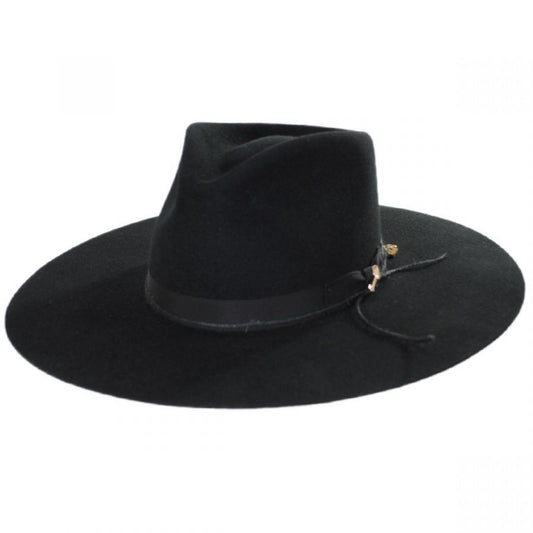 Stetson | JW Marshall Wool Felt Western Hat | 130707 | lead | BLACK