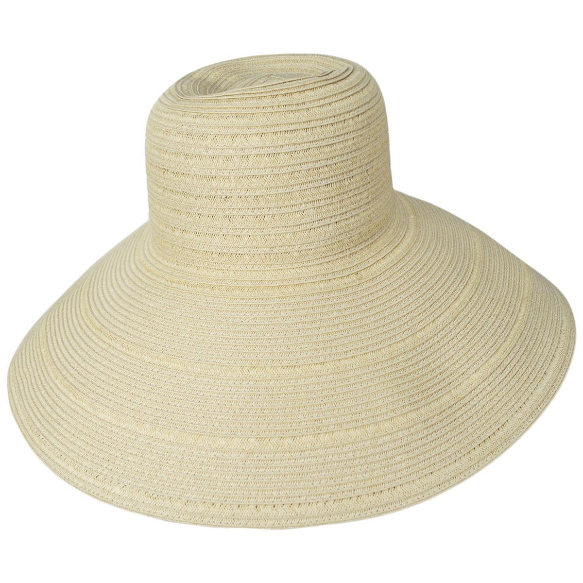 San Diego Hat Company | Newport Toyo Braid Sun Hat | 103685 | front | NATURAL
