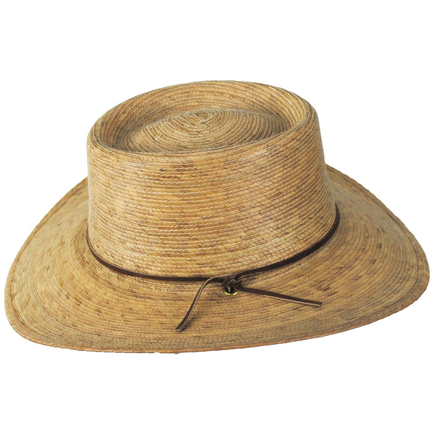 Tula Hats | Outback Palm Straw Hat with Chincord | 128295 | profile | TAN