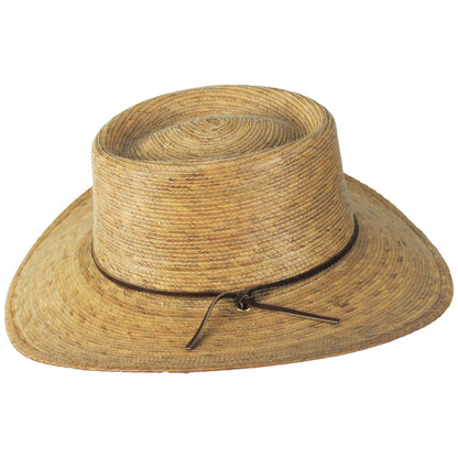 Tula Hats | Outback Palm Straw Hat with Chincord | 128295 | profile | TAN