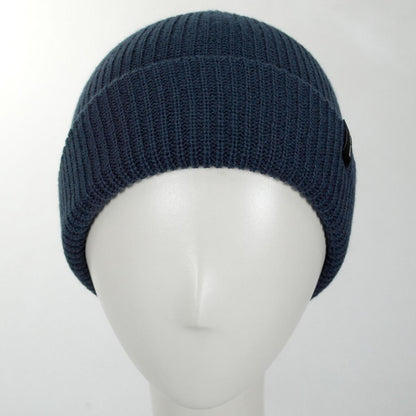 BRIXTON HATS | Heist Knit Beanie Hat | 502706 | front | DARK DENIM