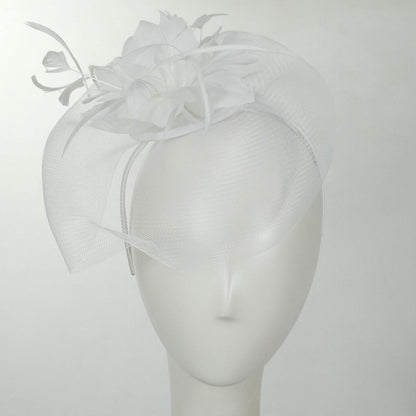 Jeanne Simmons - Campana Fascinator Hat - 5055875071674 - CREAM