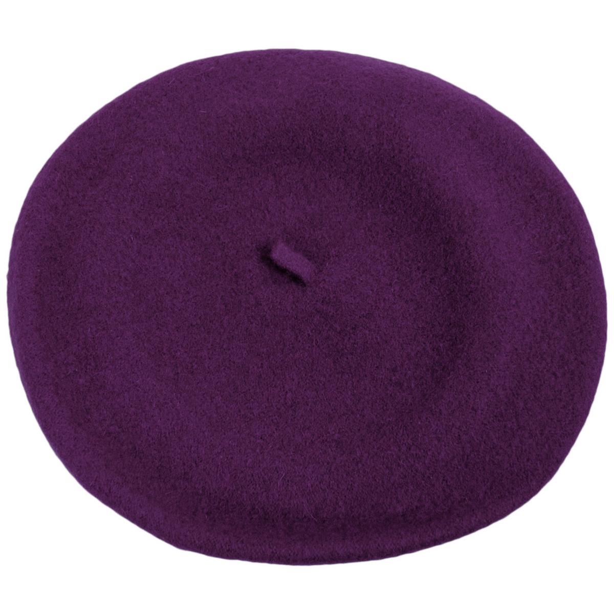 Village Hat Shop | Wholesale Wool Fashion Beret B2B Pre-Pack | B2B152500 | top | PURPLE