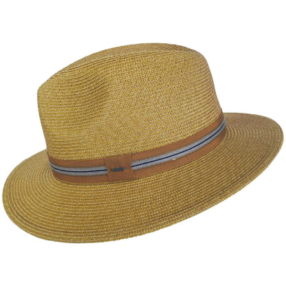 Bailey 1922 | Hester Toyo Straw Blend Fedora Hat - Spring | 127849S | profile | GOLDEN SPICE