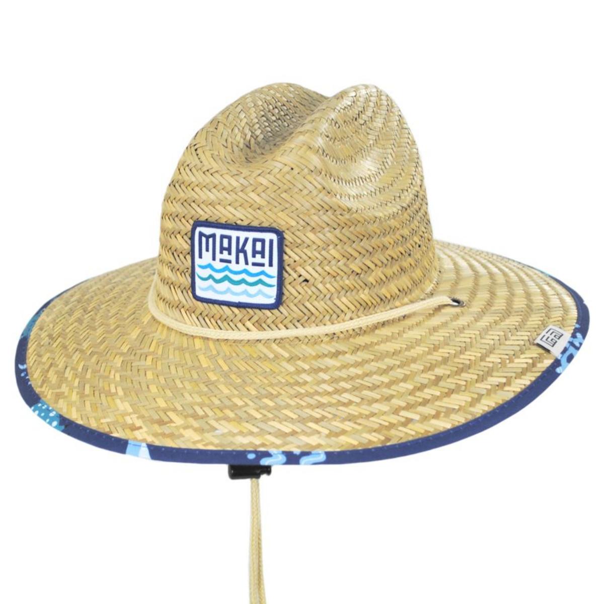 Makai Hat Company | Kid's Under the Sea Rush Straw Lifeguard Hat