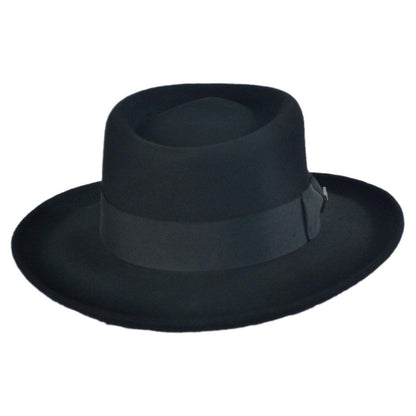 Wholesale Crushable Wool Felt Gambler Hat B2B Pre-Pack
