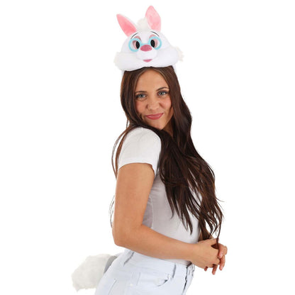 Disney | Alice in Wonderland White Rabbit Plush Headband and Tail Kit | 190416 | lsfone | WHITE
