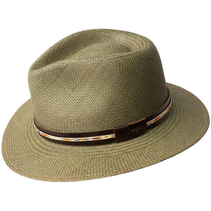 Bailey 1922 | Stansfield Panama Straw Fedora Hat | 127850 | lead | KELP