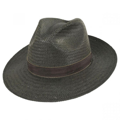 Bailey 1922 | Rothney Raindura Straw Fedora Hat - Kapok Green | 127873SS24 | lead | KAPOK GREEN