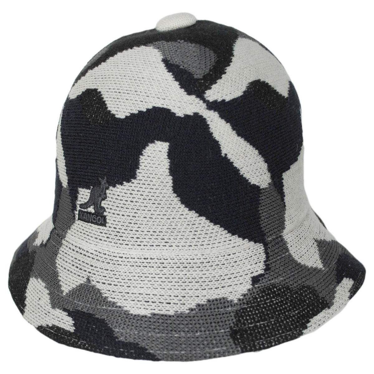 Kangol | Joyful Collage Casual Bucket Hat | 185806 | lead | BLACK MIX