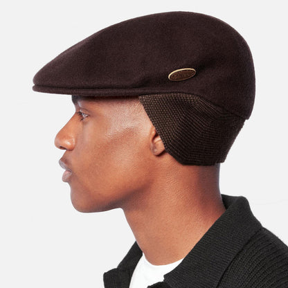 Kangol | Wool 504 Earflap Ivy Cap | 160816 | lsmtwo | ESPRESSO