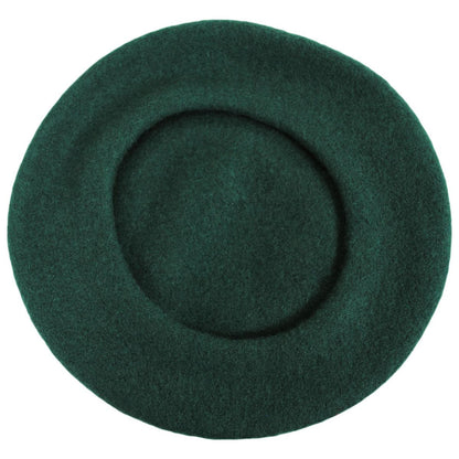 Village Hat Shop | Wholesale Wool Fashion Beret B2B Pre-Pack | B2B152500 | under | DARK GREEN