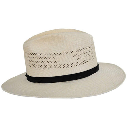 Bailey 1922 | Coram Panama Straw Fedora Hat | 127736 | profile | NATURAL