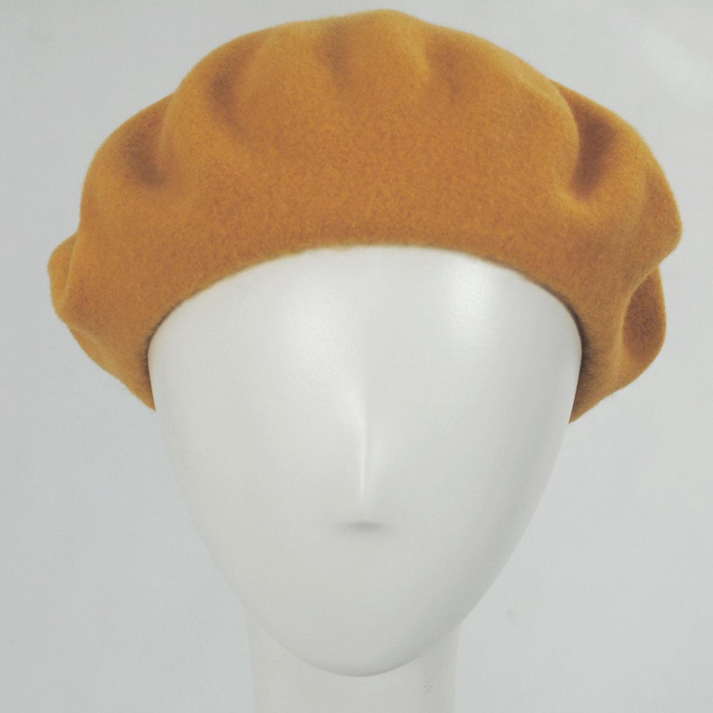 Parkhurst | Classic Wool Beret | 151124 | front | CORNFIELD