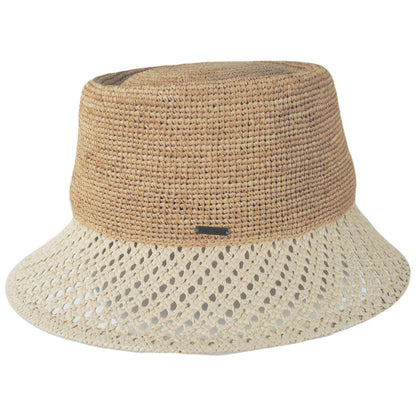 BRIXTON HATS | Ellee Festival Straw Bucket Hat | 104069 | profile | NATURAL/NATURAL